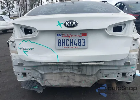 2017 Kia Forte Lx из США, поврежденный, VIN 3KPFK4A72HE109862